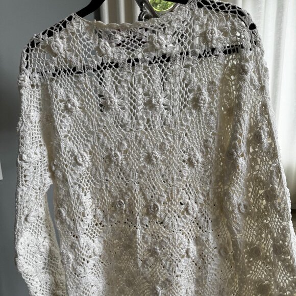 Crochet Top with scoop neck and the perfect amount of Peek a Boo - Picture 8 of 16